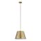 Z-Lite Lilly Pendant, 1-Light, 18 In.W x 13.5 In.H, Rubbed Brass/Rubbed Brass 2307-18RB - alternate 5